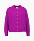 Absolut cashmere majura pullover polo purple neon